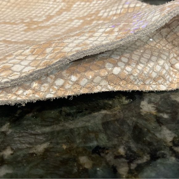 Hammitt Crossbody Bag in Cream and Silver - Picture 8 of 13